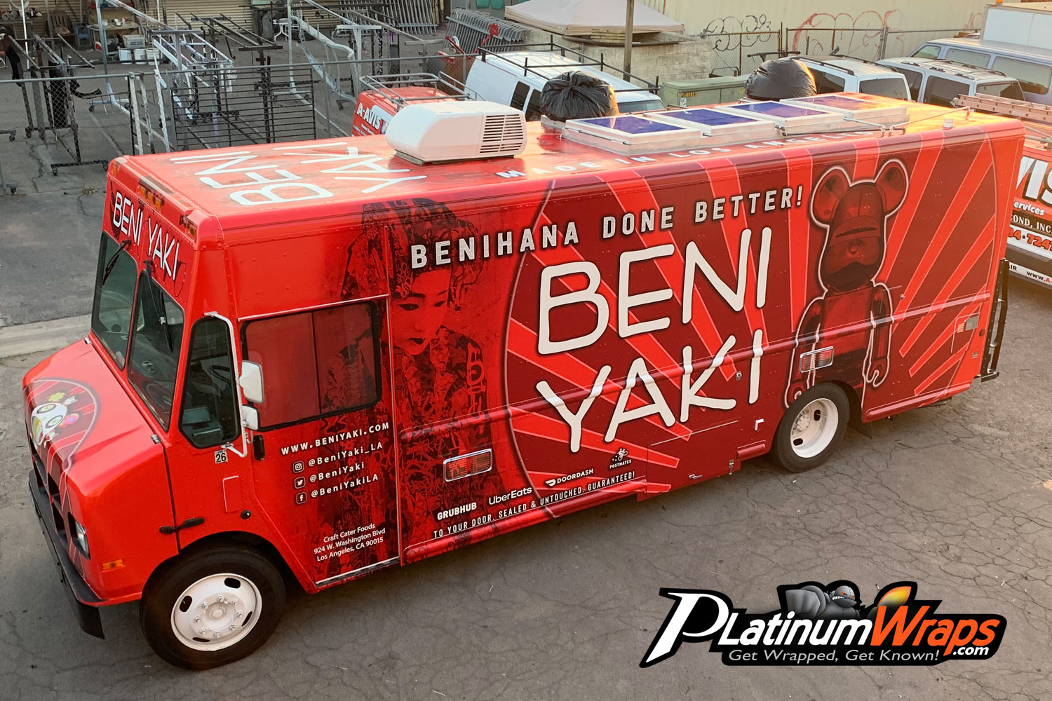 Hibachi Food Truck Wrap Platinum Wraps San Bernardino