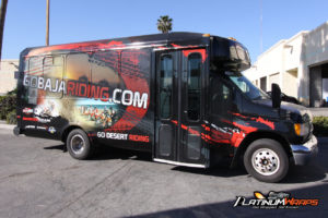 Shuttle Bus Wrap