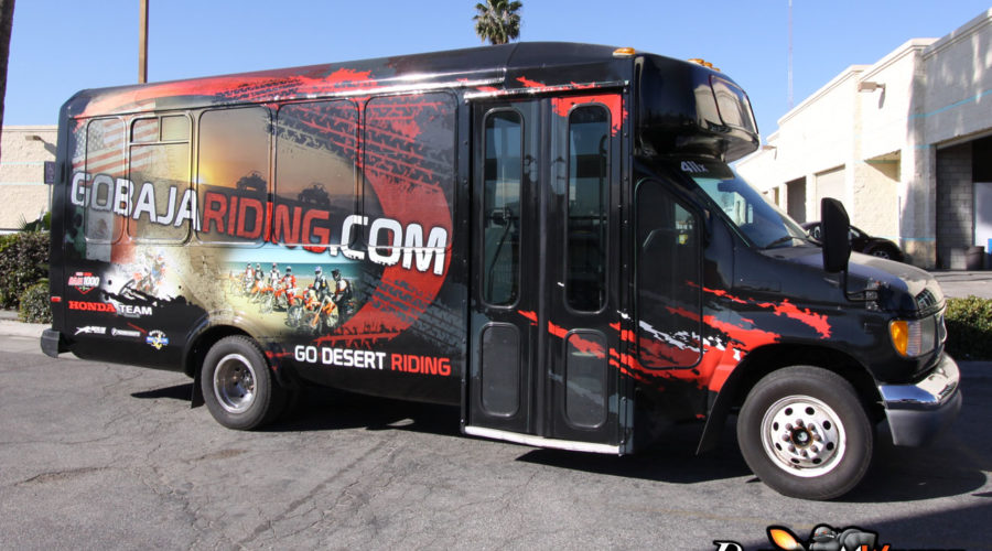 Shuttle Bus Wrap