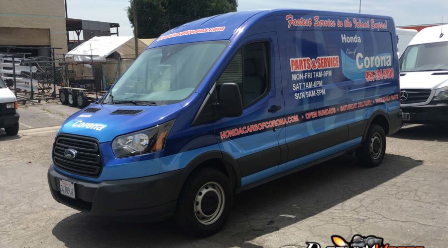 Dealership Van Wrap