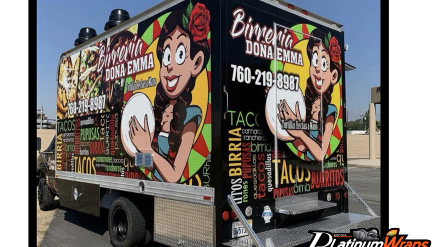 Birria Food Truck Wrap