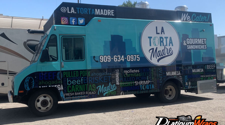 Torta Food Truck Wrap