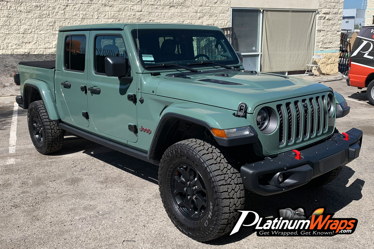 Jeep Truck Color Change - Platinum Wraps San Bernardino