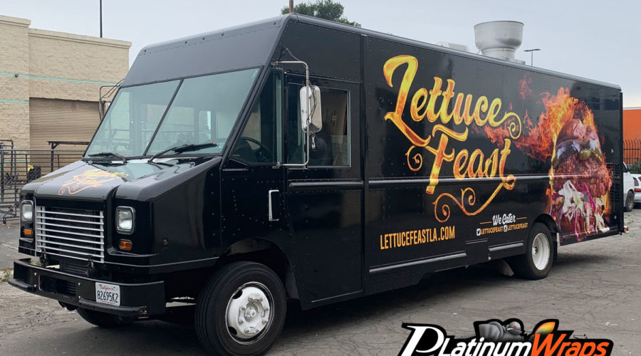 Lettuce Food Truck Wrap