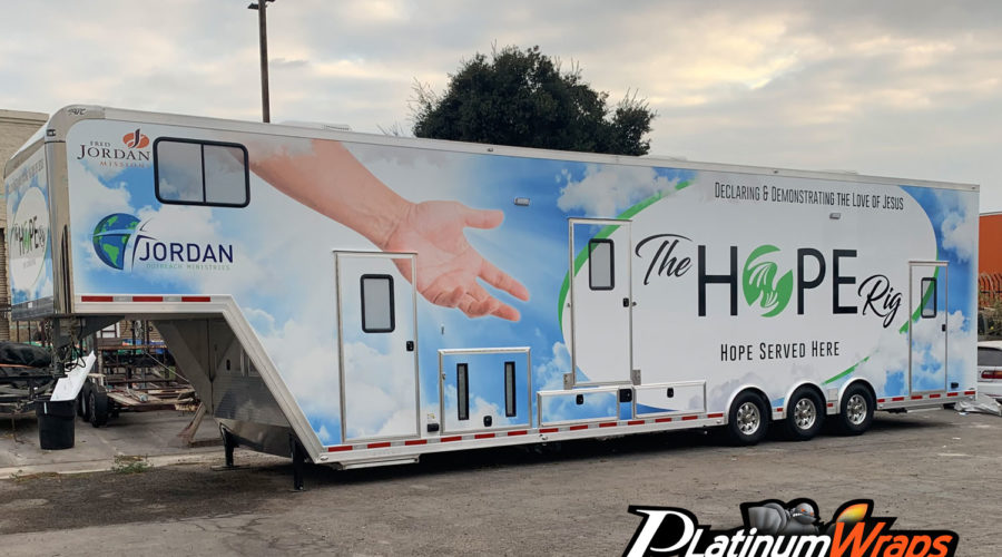 Church Trailer Wrap