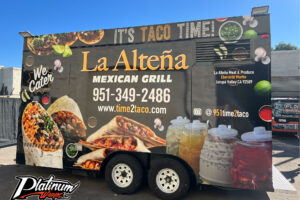 Food Trailer Wrap