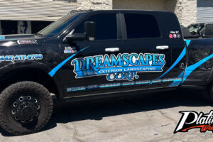 Landscape truck Wrap