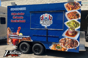 Mariscos Food Trailer Wrap