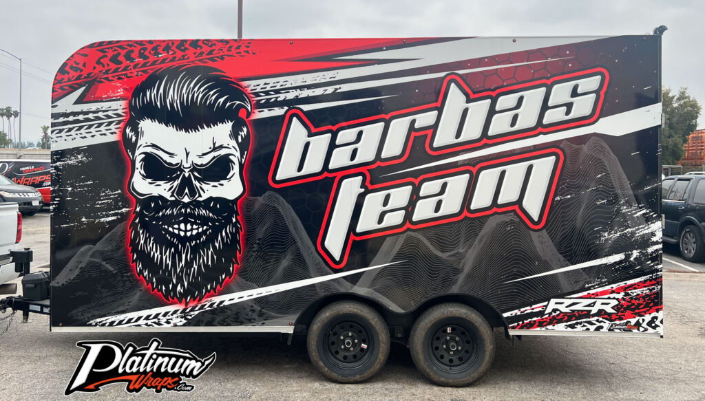 Offroading Trailer Wrap