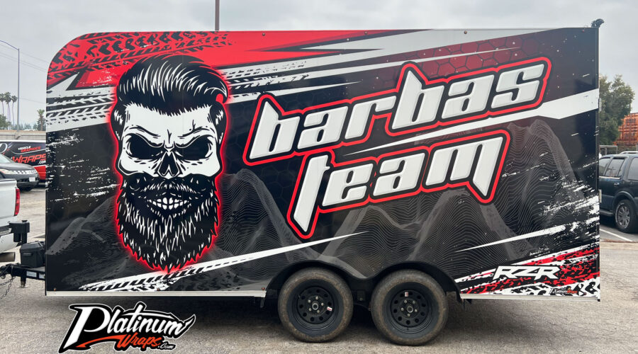 Offroading Trailer Wrap