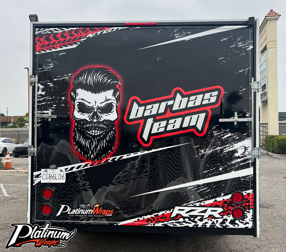 Offroading Trailer Wrap