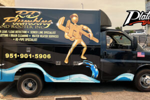 Plumbing Van Wrap