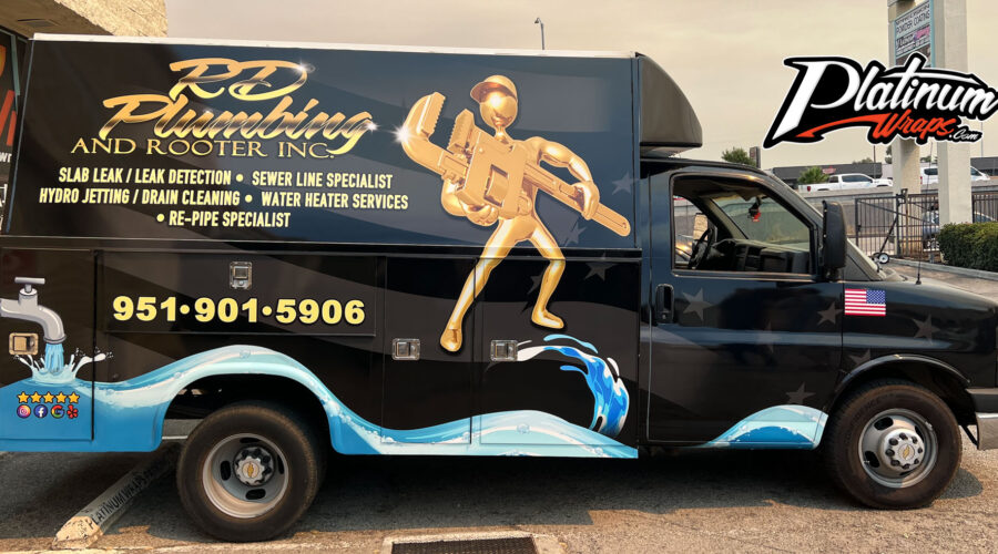 Plumbing Van Wrap