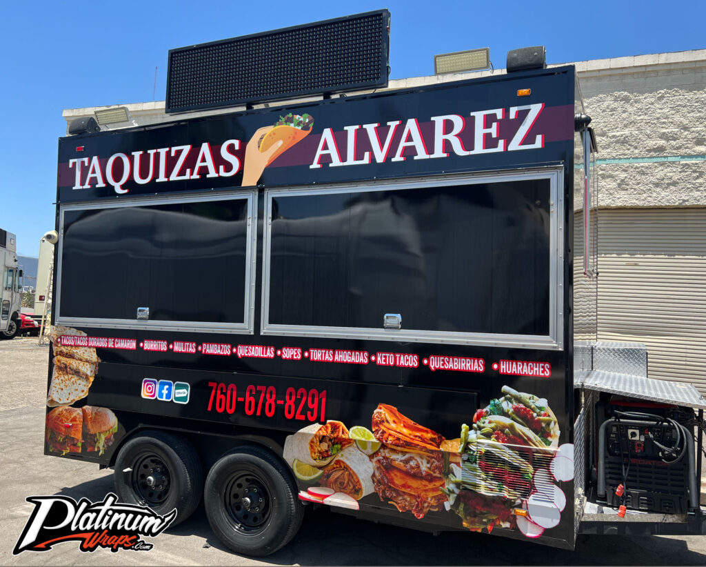 Taco Trailer Wrap