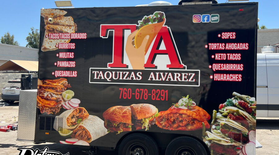 Taco Trailer Wrap