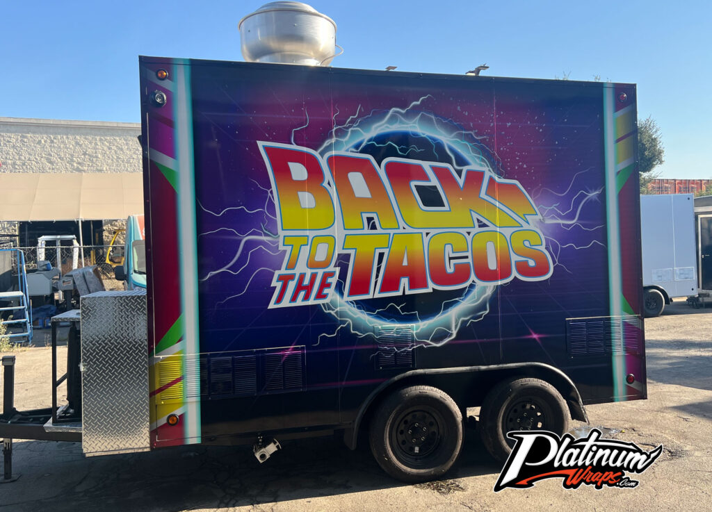 Taco Trailer Wrap