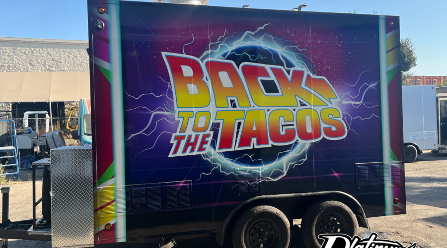 Taco Trailer Wrap