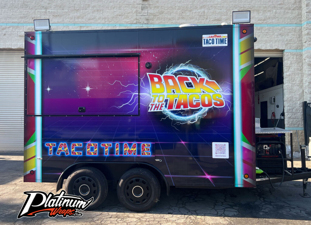 Taco Trailer Wrap