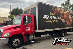 Chicken Box Truck Commercial Vehicle Wrap