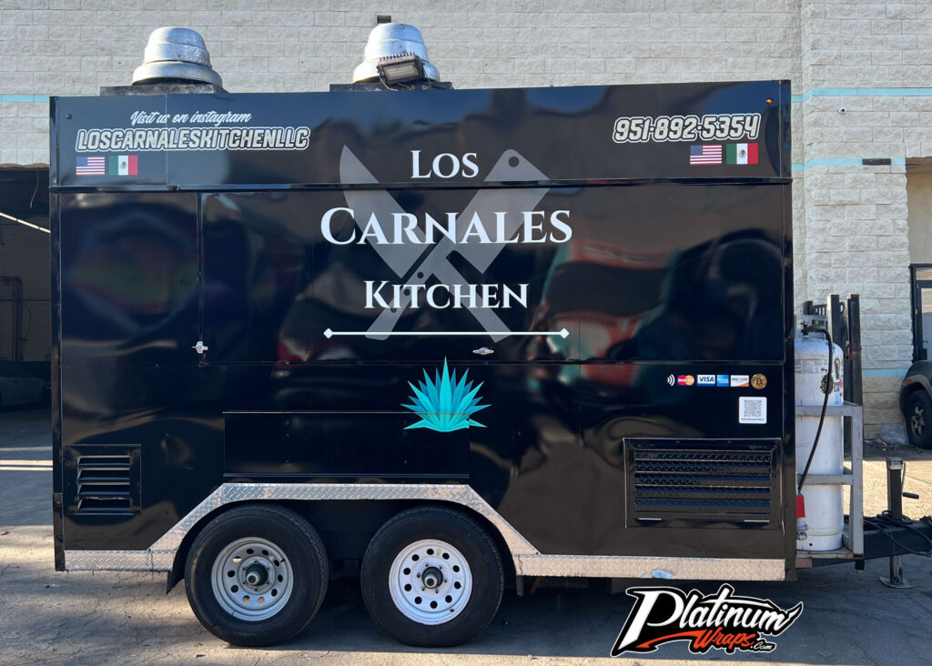 Mexican Food Trailer Wrap