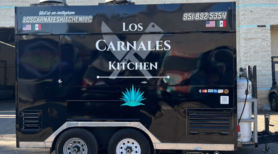 Mexican Food Trailer Wrap