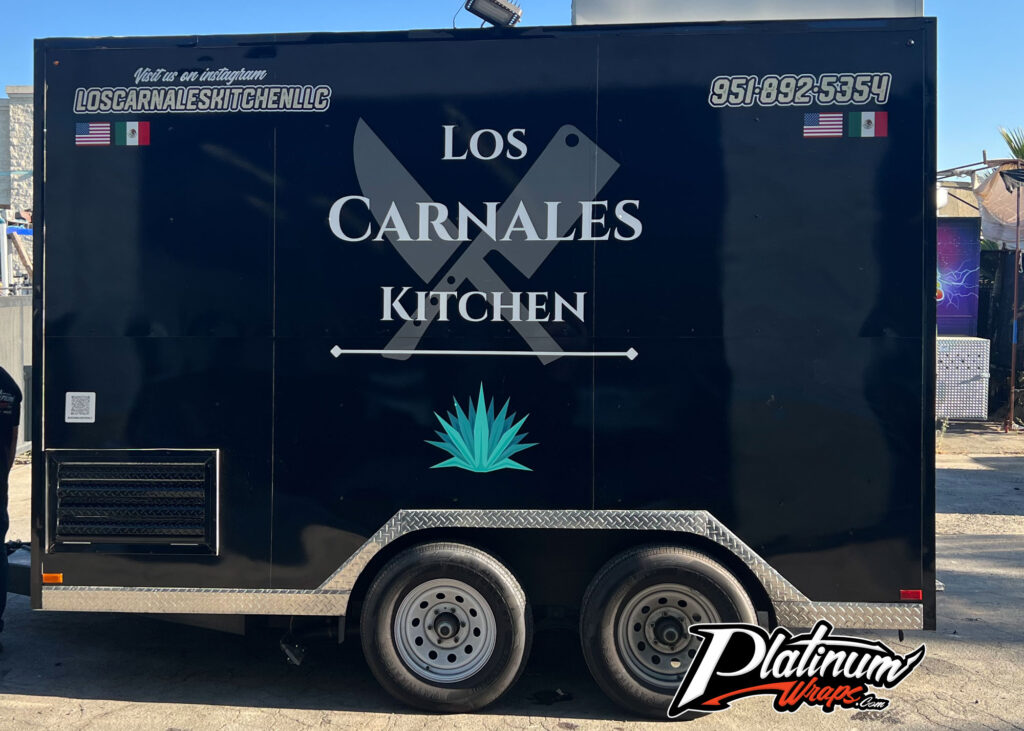 Mexican Food Trailer Wrap