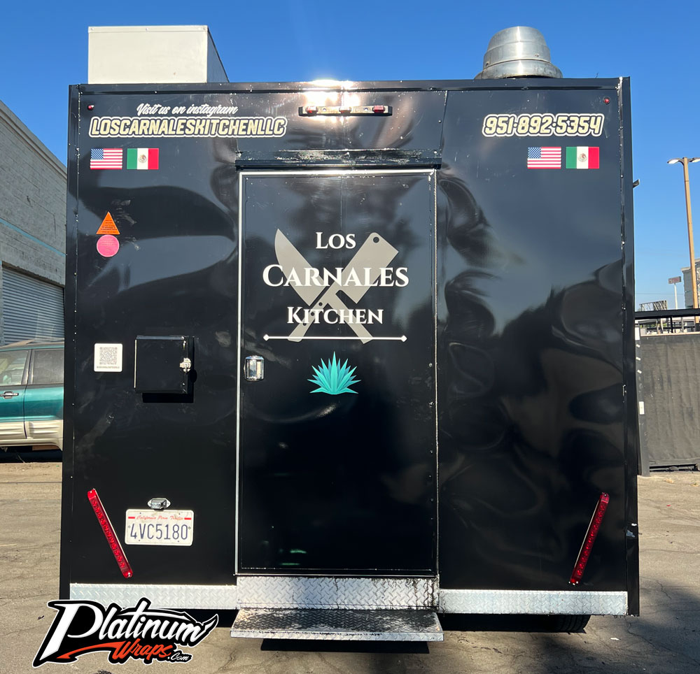 Mexican Food Trailer Wrap