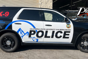 Police Car Wrap