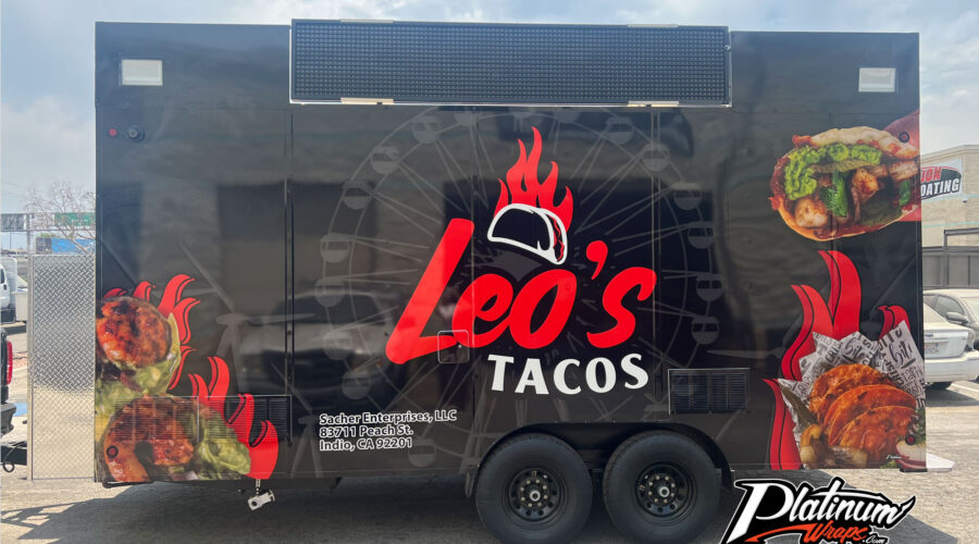 Taco Trailer Wrap