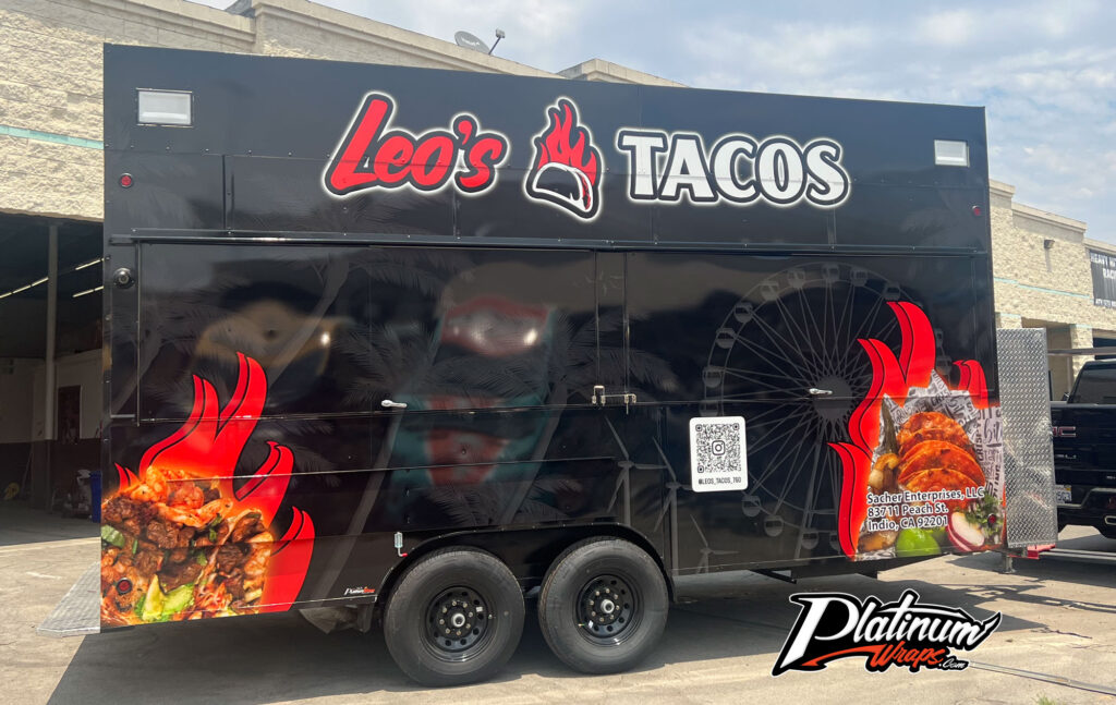 Taco Trailer Wrap