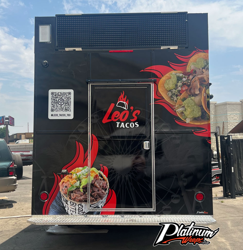 Taco Trailer Wrap