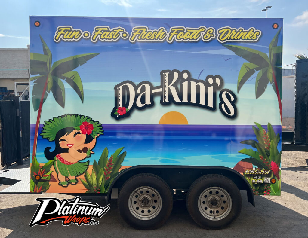 Hawaiian Trailer Wrap