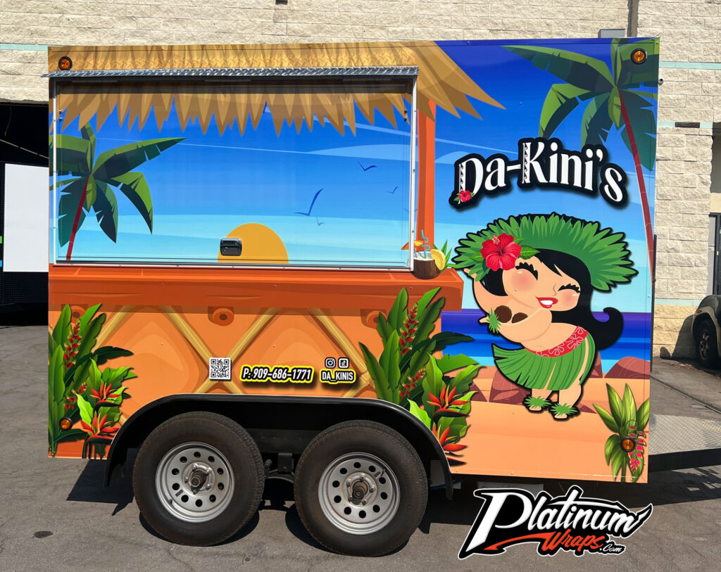 Hawaiian Trailer Wrap