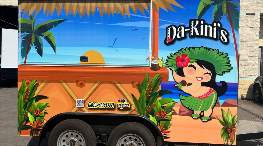 Hawaiian Trailer Wrap